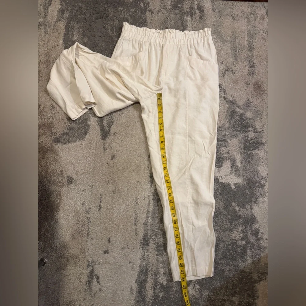 a new day Cream Cargo Pants with Pockets
